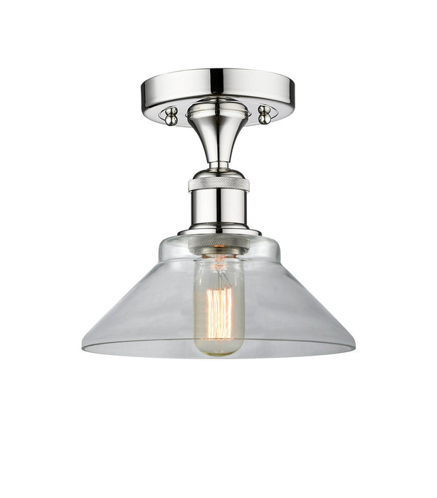 Innovations - 616-1F-PC-G132 - One Light Semi-Flush Mount - Edison - Polished Chrome