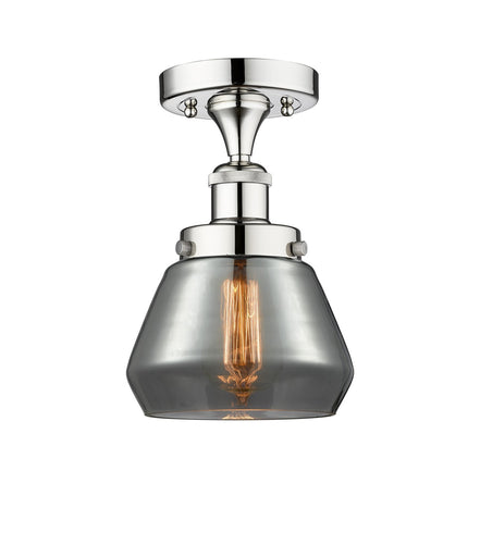 Edison One Light Semi-Flush Mount