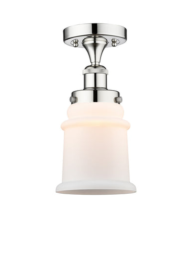 Edison One Light Semi-Flush Mount