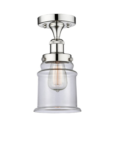 Edison One Light Semi-Flush Mount