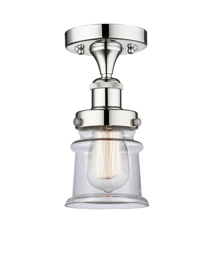 Edison One Light Semi-Flush Mount