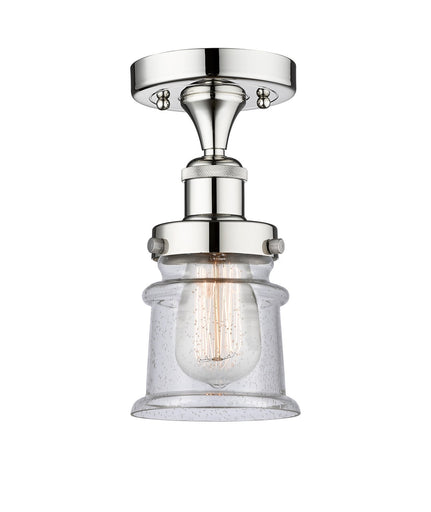 Edison One Light Semi-Flush Mount