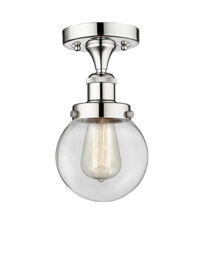 Edison One Light Semi-Flush Mount