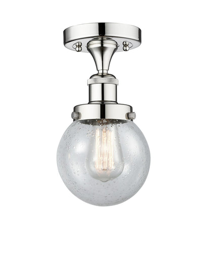 Edison One Light Semi-Flush Mount