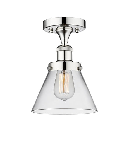 Edison One Light Semi-Flush Mount