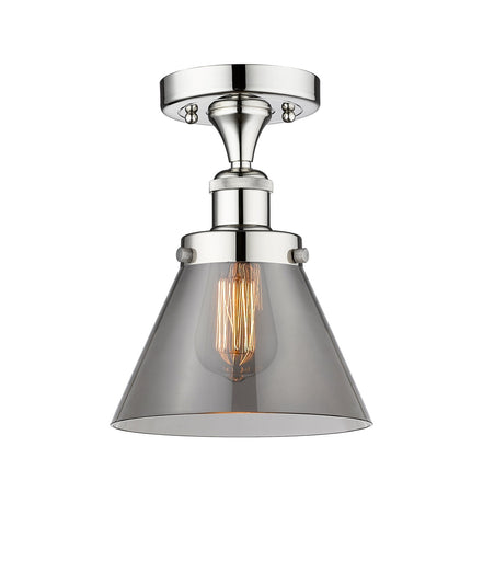 Edison One Light Semi-Flush Mount