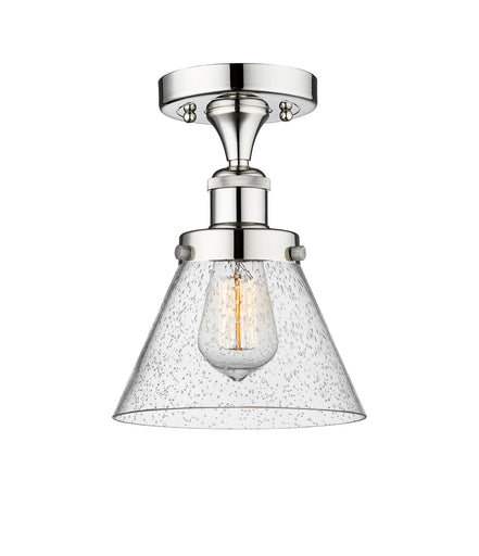 Edison One Light Semi-Flush Mount