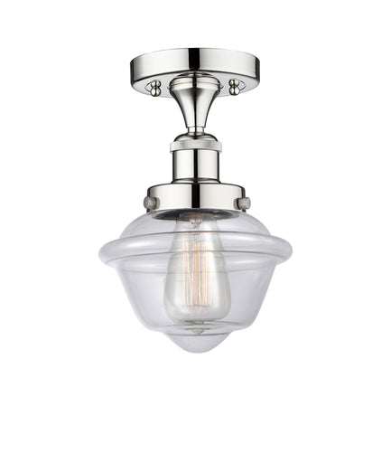 Edison One Light Semi-Flush Mount