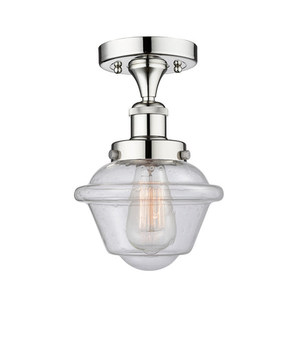 Edison One Light Semi-Flush Mount