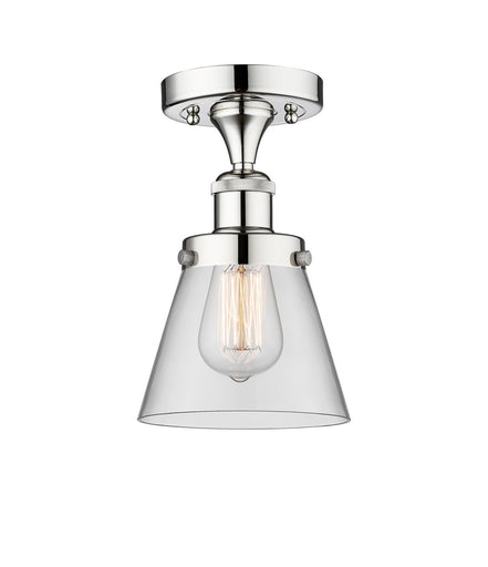 Edison One Light Semi-Flush Mount