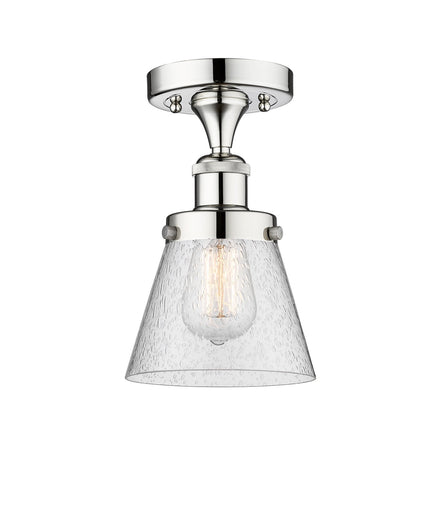 Edison One Light Semi-Flush Mount