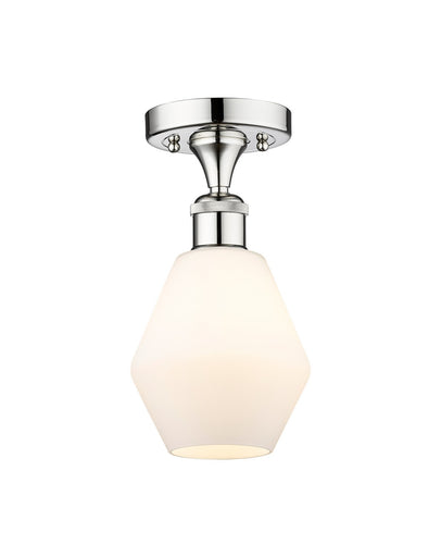 Edison One Light Semi-Flush Mount