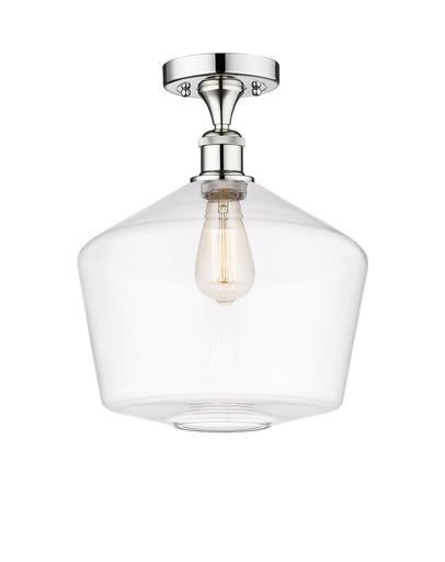 Edison One Light Semi-Flush Mount