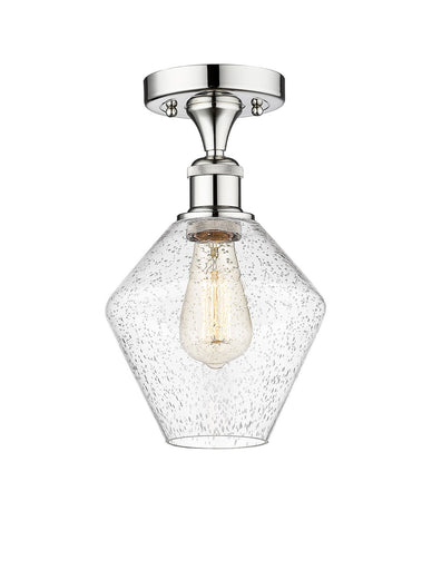 Edison One Light Semi-Flush Mount