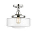 Innovations - 616-1F-PC-G692-12 - LED Semi-Flush Mount - Franklin Restoration - Polished Chrome