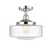 Innovations - 616-1F-PC-G694-12 - LED Semi-Flush Mount - Franklin Restoration - Polished Chrome