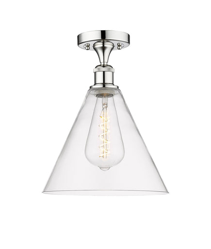 Edison One Light Semi-Flush Mount