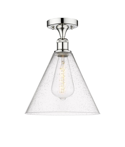 Edison One Light Semi-Flush Mount