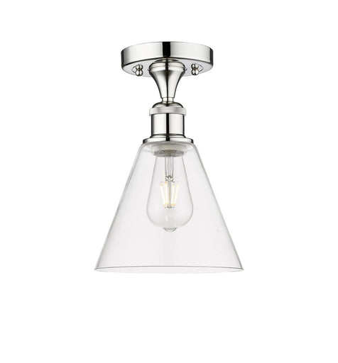 Edison One Light Semi-Flush Mount