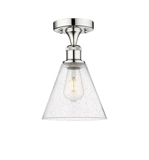 Edison One Light Semi-Flush Mount