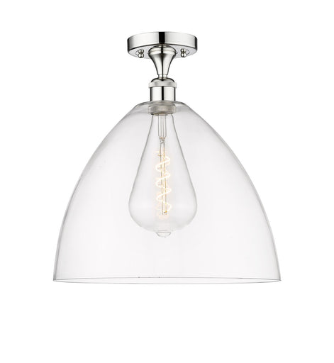 Edison One Light Semi-Flush Mount