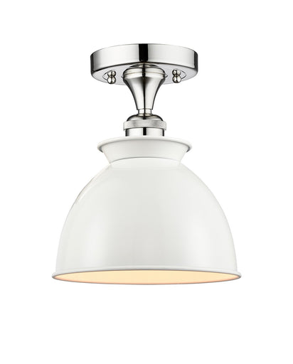 Edison One Light Semi-Flush Mount