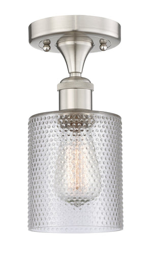 Edison One Light Semi-Flush Mount