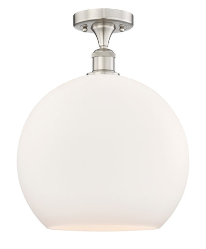 Edison One Light Semi-Flush Mount