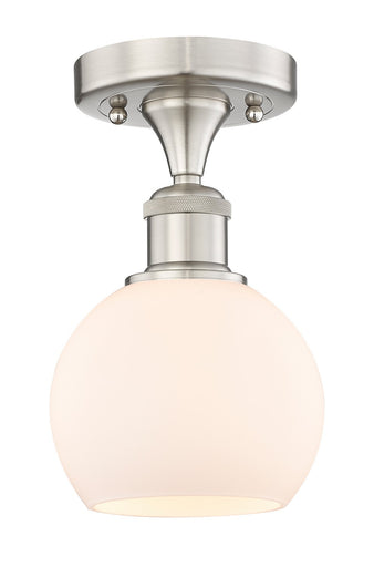 Edison One Light Semi-Flush Mount