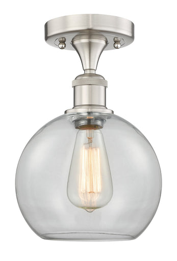 Edison One Light Semi-Flush Mount