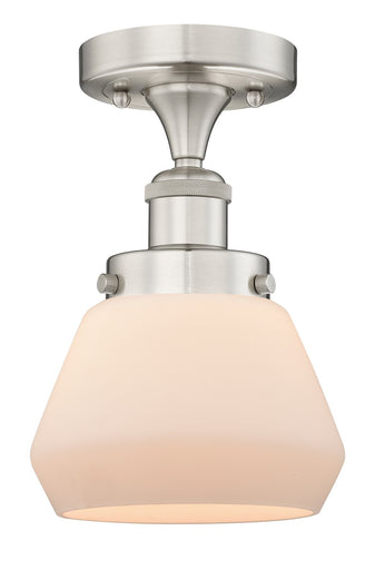 Edison One Light Semi-Flush Mount