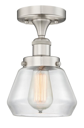 Edison One Light Semi-Flush Mount