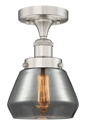 Edison One Light Semi-Flush Mount