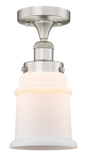 Edison One Light Semi-Flush Mount