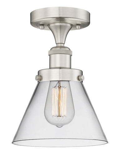 Edison One Light Semi-Flush Mount