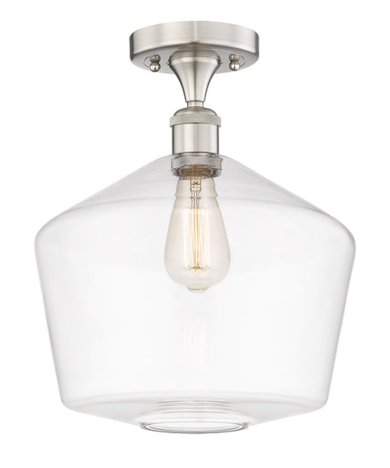 Edison One Light Semi-Flush Mount