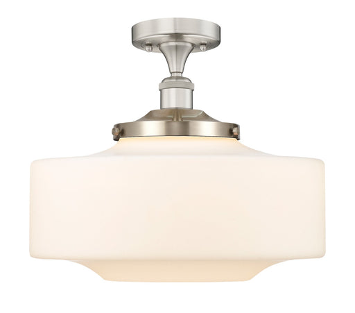 Innovations - 616-1F-SN-G691-16 - LED Semi-Flush Mount - Franklin Restoration - Brushed Satin Nickel