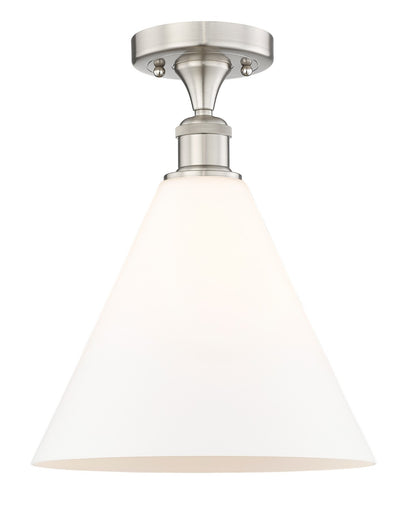 Edison One Light Semi-Flush Mount