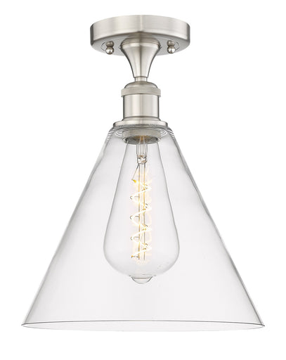 Edison One Light Semi-Flush Mount