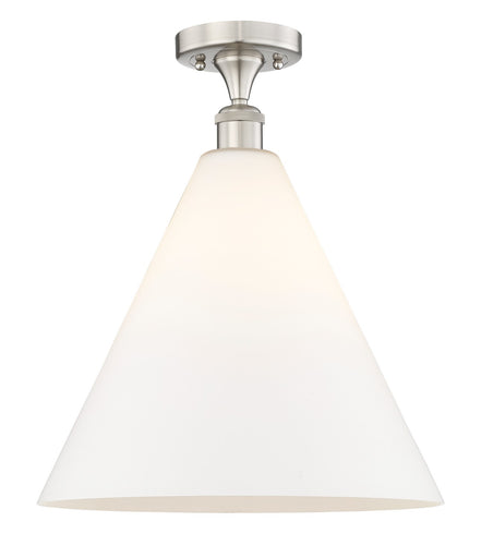 Edison One Light Semi-Flush Mount