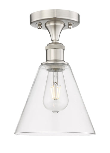 Edison One Light Semi-Flush Mount