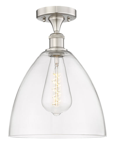 Edison One Light Semi-Flush Mount