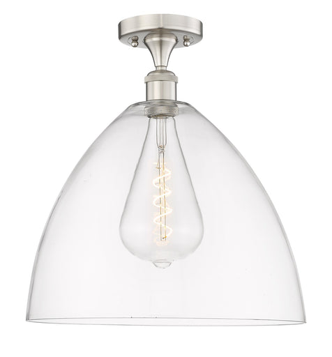 Edison One Light Semi-Flush Mount