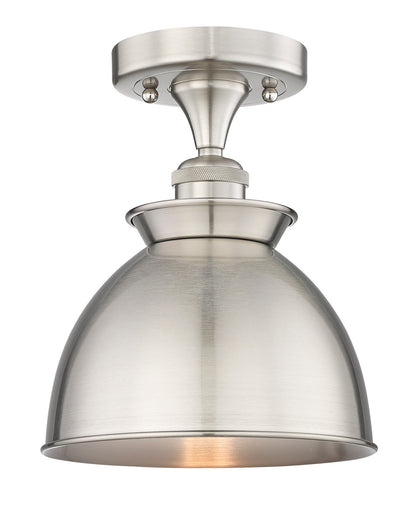 Edison One Light Semi-Flush Mount