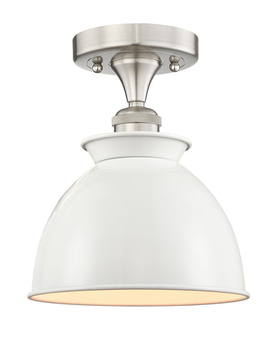 Edison One Light Semi-Flush Mount