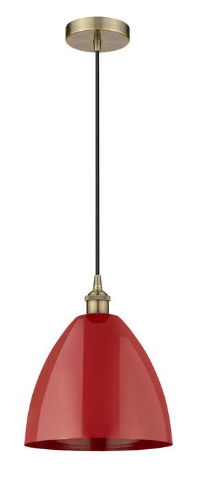 Innovations - 616-1P-AB-MBD-12-RD - One Light Mini Pendant - Edison - Antique Brass