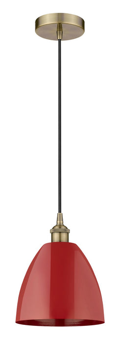 Innovations - 616-1P-AB-MBD-9-RD - One Light Mini Pendant - Edison - Antique Brass