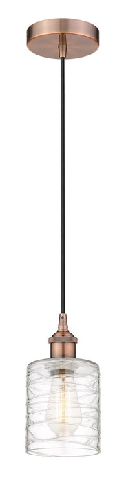 Innovations - 616-1P-AC-G1113 - One Light Mini Pendant - Edison - Antique Copper