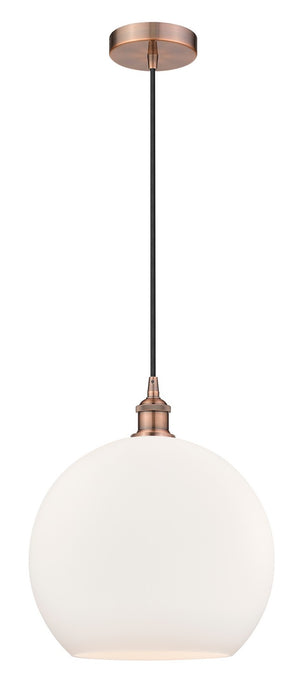 Innovations - 616-1P-AC-G121-14 - One Light Pendant - Edison - Antique Copper