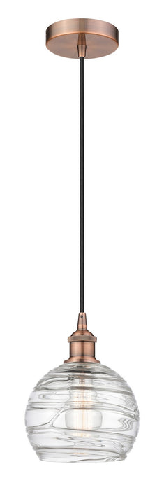 Innovations - 616-1P-AC-G1213-8 - One Light Mini Pendant - Edison - Antique Copper